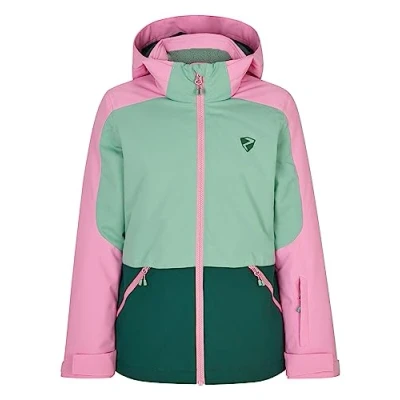 Abbildung von Ziener Mädchen AMELY Ski Jacke, Winterjacke wasserdicht, winddicht, warm, deep green, 176