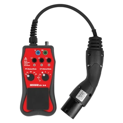 Abbildung von Benning EV 3 2 Messadapter für EVSE Ladestationen (044169)