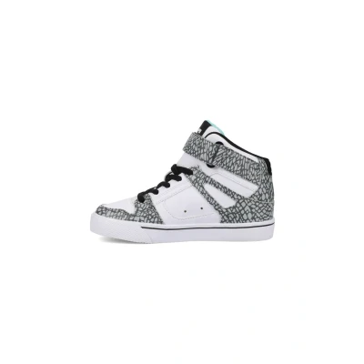 Abbildung von DC Shoes Sneaker high für Kinder, Größe: 28, White grey black Schuhe