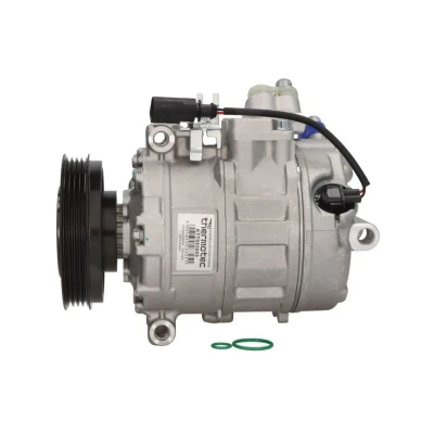 Abbildung von THERMOTEC KTT095005 Kompressor 7SEU16C 12 PAG 46 R 134a AUDI: A4 B6 Avant, Saloon, A6 C5 Saloon