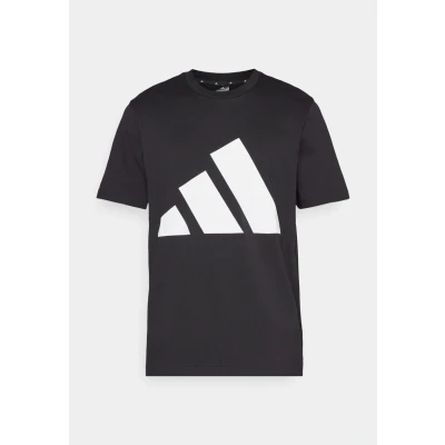 Abbildung von adidas Herren Essentials Big Logo Single Jersey Tee, Black/White, S