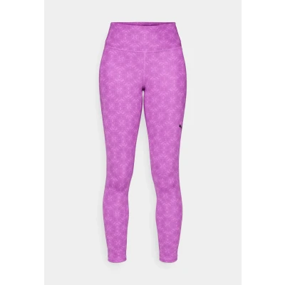 Abbildung von Puma TAD Graphic 7/8 Tights, Damen, Größe: Small, Wild berry
