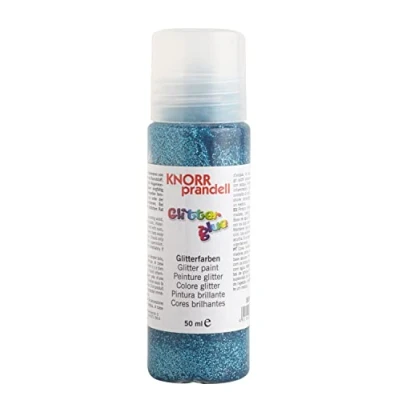 Abbildung von Knorr Prandell 218099034 Glitter Glue 50 ml, Farbe: Himmelblau