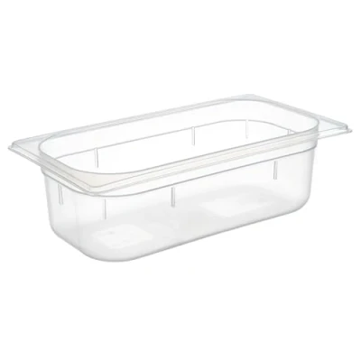 Abbildung von APS 82120 GN Behälter 1/3, 32,5 x 17,6 cm, 100 mm tief, 3,6 Liter, Skalierung, Polypropylen