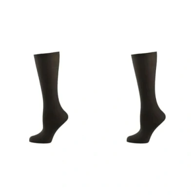Abbildung von Nur Die Damen Kniestrümpfe Knie Cotton Sensation, 60 DEN, Gr. One size, Schwarz (schwarz 94)