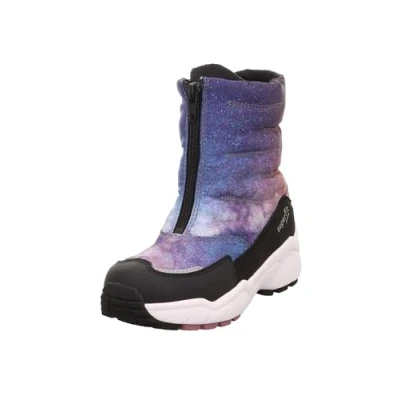 Abbildung von Superfit Culusuk 2.0 Snowboot/Winterstiefel für Kinder, Größe: 27, Schwarz/lila Schuhe