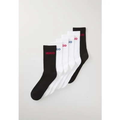 Abbildung von HUGO LOGO 6 PACK Socken, Herren, Größe: 39 42, Open miscellaneous