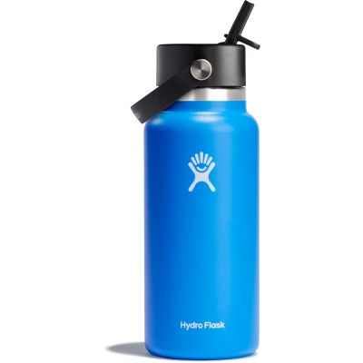 Abbildung von Hydro Flask 32oz / 946ml Wide Mouth + Flex Straw Cap Wasserflasche