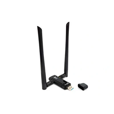 Abbildung von ALFA NETWORK Langzeit Weit Abdeckung Dual Band AC1200 USB Wireless Wi Fi Adapter W/High Sensitivity Externe Antenne Windows, Macos &amp; Kali Linux unterstützt