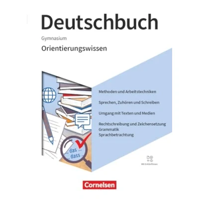 Abbildung von Deutschbuch Gymnasium Zu den Ausgaben: Neue Allgemeine Ausgabe und Niedersachsen 5. 10. Schuljahr: Orientierungswissen Schulbuch Mit Erklärfilmen