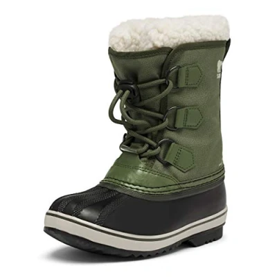 Abbildung von Sorel Youth YOOT PAC Snowboot/Winterstiefel für Kinder, Größe: 36, Hiker green Schuhe