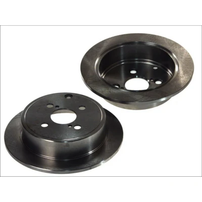 Abbildung von DELPHI BG3889 Bremsscheibe 258 9 4 voll geölt unbehandelt ohne Radlager, ABS Sensorring TOYOTA: Corolla IX Hatchback, Station Wagon