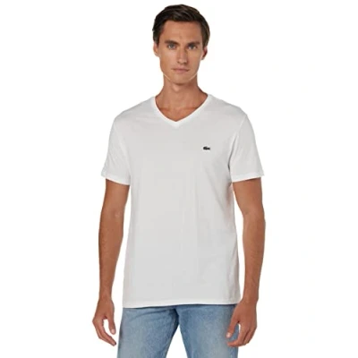 Abbildung von Lacoste Tshirt basic, Herren, Größe: XXL, Blanc