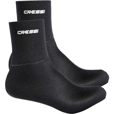 Abbildung von Cressi Black Neoprene Socks Resilient 3mm L
