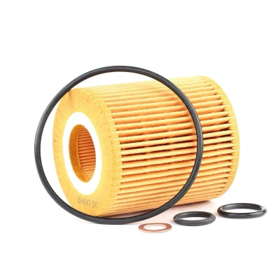 Abbildung von MAHLE ORIGINAL OX 166/1D Ölfilter Filtereinsatz BMW: 3 Touring, 1 Convertible, Saloon, AUDI: A4 B7 B6/B7 Convertible