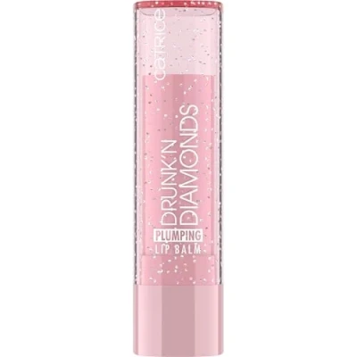 Abbildung von Catrice Drunk&#039;n Diamonds Plumping Lip Balm, Nr. 010, Nude, feuchtigkeitsspendend, pflegend, vergrößernd, glänzend, vegan, ohne Parabene, Mikroplastikpartikel, Nanopartikel frei, 1er Pack (3.5g)