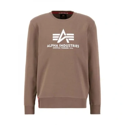 Abbildung von Alpha Industries Sweatshirt, Herren, Größe: XL, Taupe