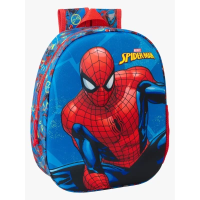 Abbildung von Marvel Spider Man 3D Kinder Rucksack 8.5L, Blau