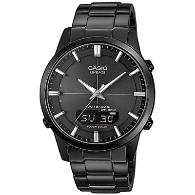 Abbildung von Casio HerrenArmbanduhr Analog Digital Quarz massives Edelstahl LCW M170DB 1AER