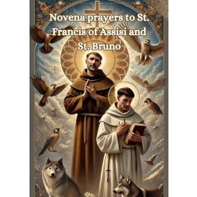 Abbildung von novena prayers to St. Francis of Assisi and Bruno: Bruno a Catholic prayer book for 9 Days