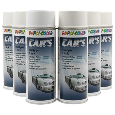 Abbildung von DUPLI COLOR 540653 SET CAR&#039;S weiß glänzend 6 x 400ml