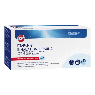 Abbildung von Emser Inh. Lösung Inhalationsampullen