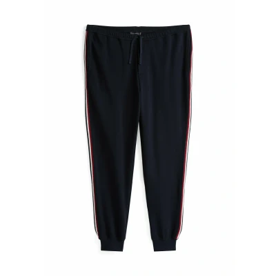 Abbildung von Tommy Hilfiger Global Stripe Cuffed LEG Joggers Jogginghose, Herren, Größe: XS, Desert sky