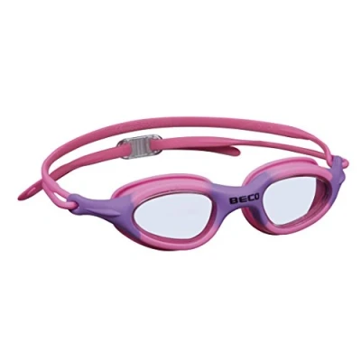 Abbildung von BECO Unisex Jugend Biarritz Schwimmbrille, pink/lila, One Size