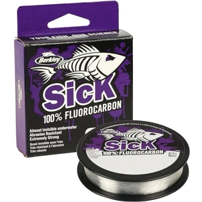 Abbildung von Berkley Sick Fluorocarbon Leader Clear 50m 0,25mm (4,9kg/10,8lb)
