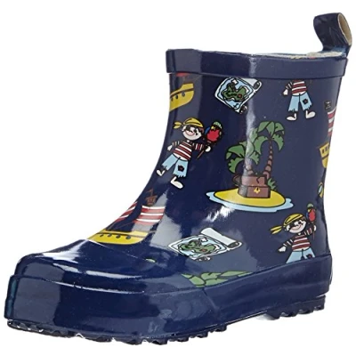Abbildung von Playshoes Gummistiefel Halbschaft Regenstiefel, Pirateninsel, 22 EU