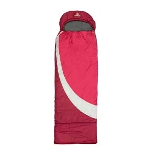 Abbildung von outdoorer mitwachsender Kinderschlafsack DreamSurfer der Schlafsack für Kinder und Jugendliche in Blau, Pink oder Grün (pink/grau)