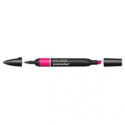 Abbildung von Winsor &amp; Newton &quot; ProMarker 0203359 Professioneller Layoutmarker 2 Spitzen, fein breit für Zeichnungen, Design Layouts Magenta