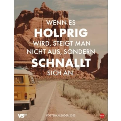 Abbildung von Visual Statements Posterkalender 2025: Ein absoluter Blickfang: Fotografie Kalender mit inspirienden Sprüchen für jede Lebenslage. Die beliebtesten ... der Online Community. Format 34 x 44 cm