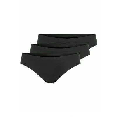 Abbildung von ONLY Onltracy Bonded Brief 3 PACK Slip black, Damen, Größe: Small, Black