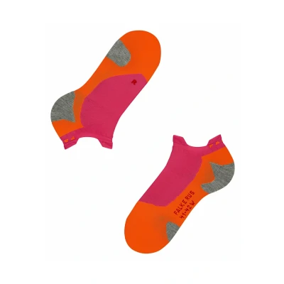 Abbildung von Falke RU5 RACE Invisible Running Functional Extralightcushioned Füßlinge, Damen, Größe: 37/38, Rose