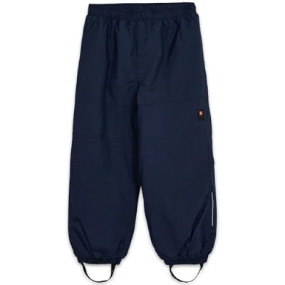 Abbildung von LEGO kidswear Powai SKI Unisex Schneehose für Kinder, Größe: 122, Dark navy