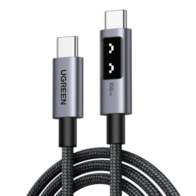 Abbildung von UGREEN UNO USB C auf Kabel 100W (5A/20V) PD 3.0 Ladekabel PPS kompatibel mit iPhone 16 15, M3 MacBook Pro/Air, iPad Air/Pro 2024 Galaxy S24 Ultra A55 Pixel 8a Steam Deck usw. (3M)