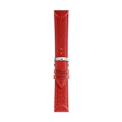 Abbildung von Morellato Unisex Armband, Sport Kollektion, Skating, echtes Kalbsleder A01X4761713, rot, 22mm, Armband