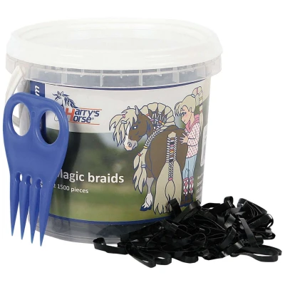 Abbildung von Harry&#039;s Horse Magic Braids Eimer Schwarz