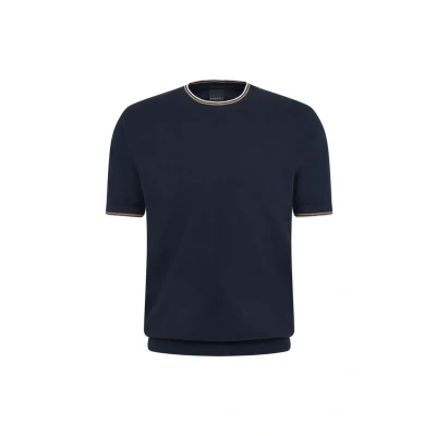 Abbildung von bugatti Tshirt basic, Herren, Größe: XL, Marine
