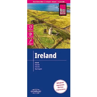 Abbildung von Reise Know How Landkarte Irland / Ireland (1:350.000): reiß und wasserfest (world mapping project)