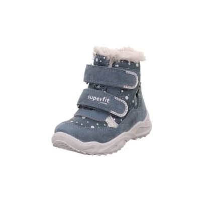 Abbildung von Superfit Glacier Unisex Snowboot/Winterstiefel für Kinder, Größe: 26, Blau/hellgrau Schuhe