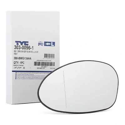 Abbildung von TYC 303 0098 1 Außenspiegelglas links BMW: 3 Touring, Saloon, Hatchback