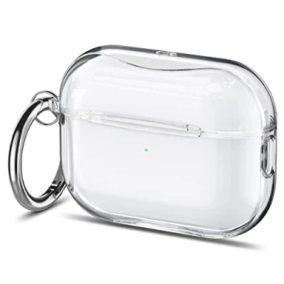 Abbildung von Spigen Ultra Hybrid Hülle Case Kompatibel mit AirPods Pro 2. Generation (2023/2022) Transparent