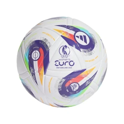 Abbildung von adidas Performance EURO25 Unisex Fußball, Größe: 5, White/pantone/lucid lemon