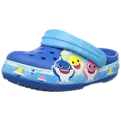 Abbildung von Crocs Unisex Kinder Fun Lab Baby Shark Band Clog, Hai, 20.5 EU