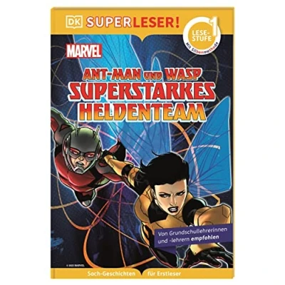 Abbildung von SUPERLESER! MARVEL Ant Man und Wasp Superstarkes Heldenteam: 1. Lesestufe, Sach Geschichten für Erstleser. Mit Silbenmethode Kinder ab 6 Jahren