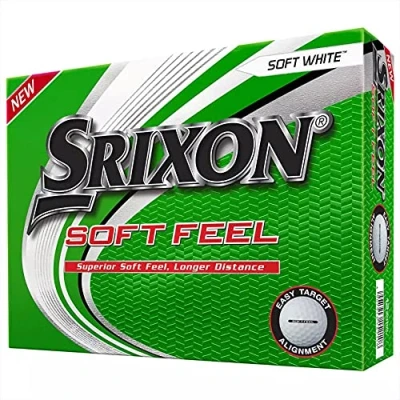 Abbildung von Srixon Unisex Erwachsene Ball:Soft Feel (12) Golfbälle, Weiß, Einheitsgröße