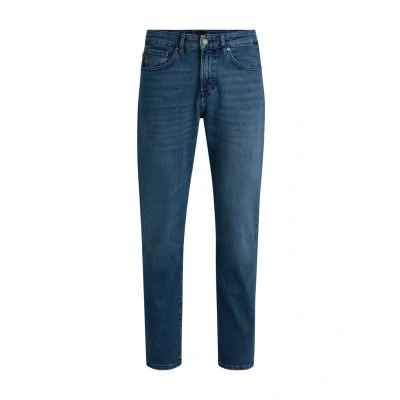 Abbildung von BOSS Jeans Straight Leg, Herren, Größe: 33x34, Medium blue