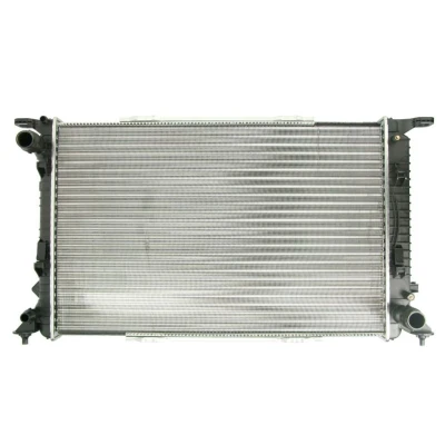 Abbildung von THERMOTEC D7A040TT Kühler, Motorkühlung Aluminium für Fahrzeuge mit Klimaanlage 720 470 34 Schaltgetriebe Kühlrippen mechanisch gefügt